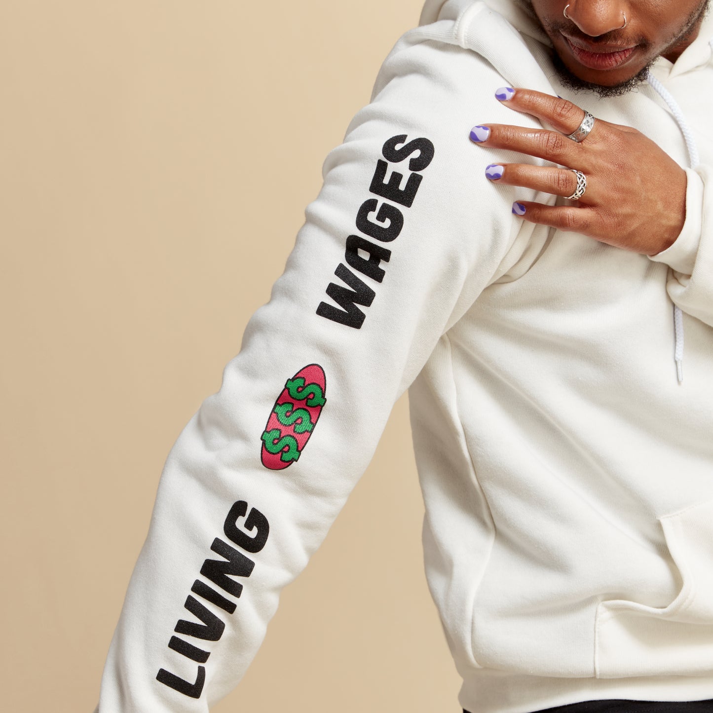 Living Wages for All Sweatshirt by Gifted