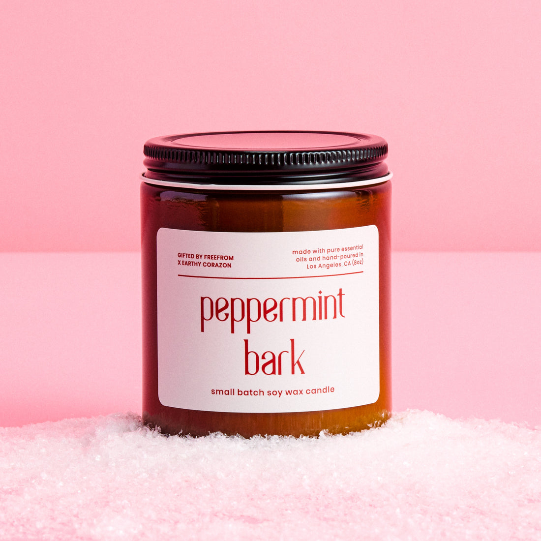 Peppermint Bark Candle by Gifted