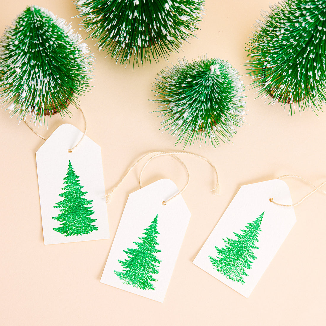 Pine Tree Gift Tags by Gifted