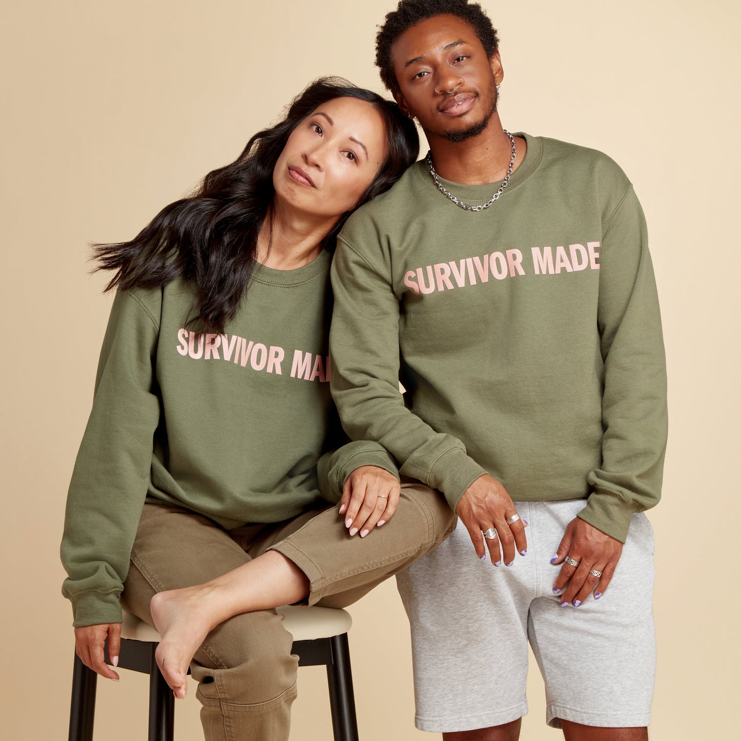 Survivor Made Sweatshirt by Gifted